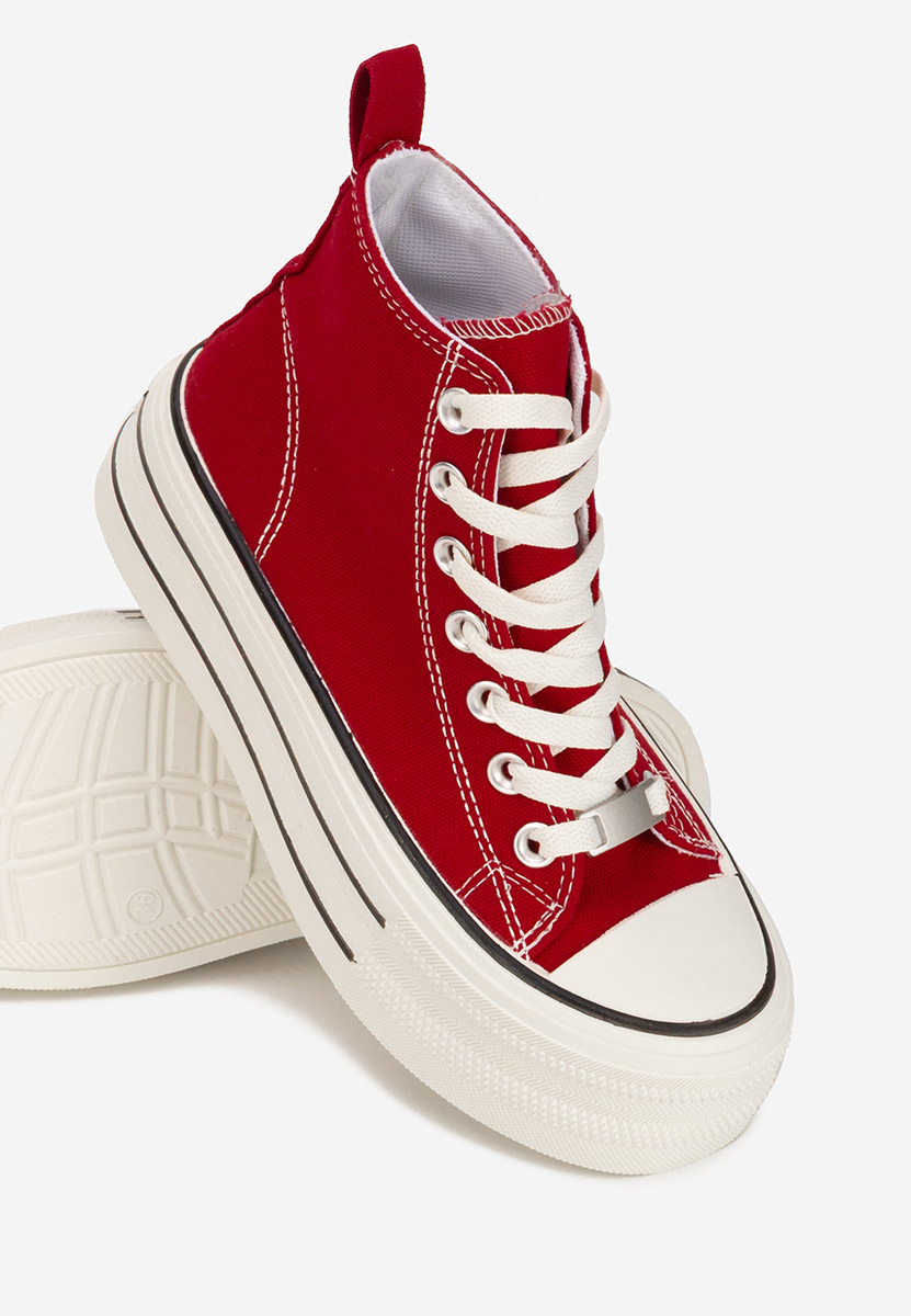 Tenisi cu platformă Kimala V3 rosii