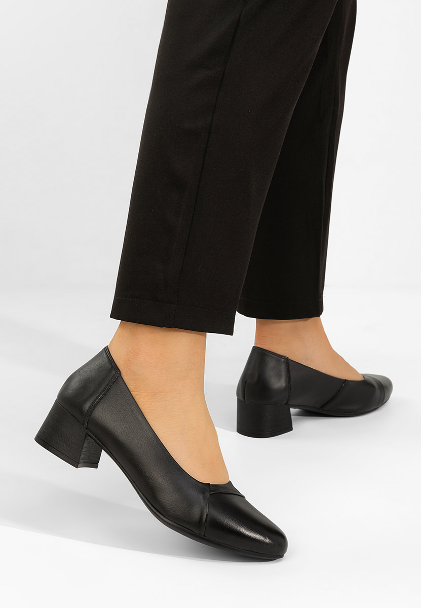 Pantofi dama piele Giulieta negri