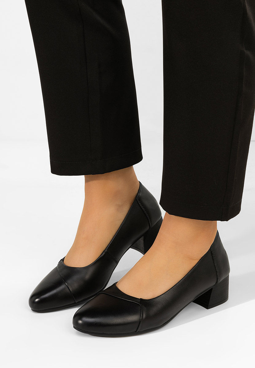 Pantofi dama piele Giulieta negri