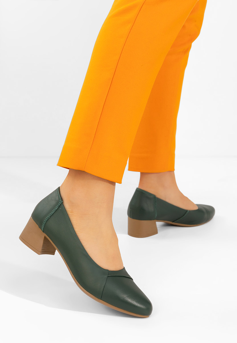 Pantofi dama piele Giulieta verzi