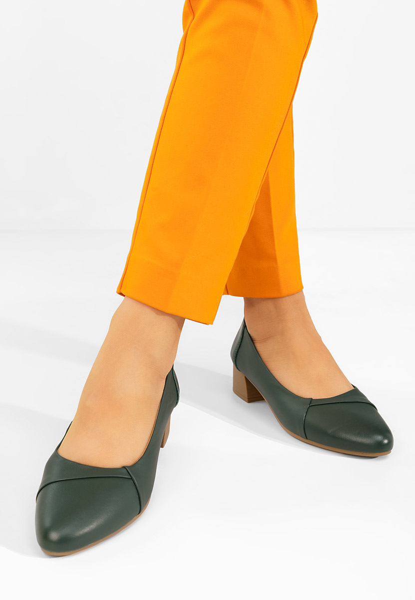 Pantofi dama piele Giulieta verzi
