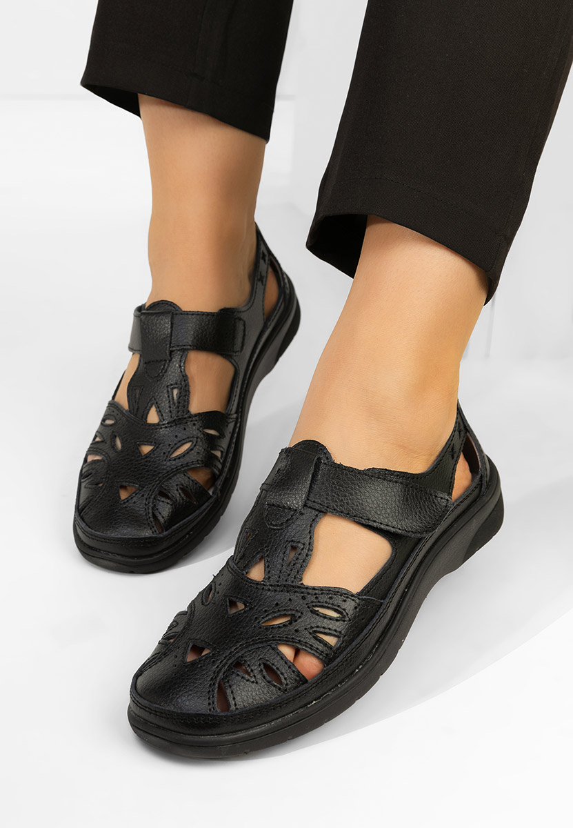 Espadrile dama Etheria negre