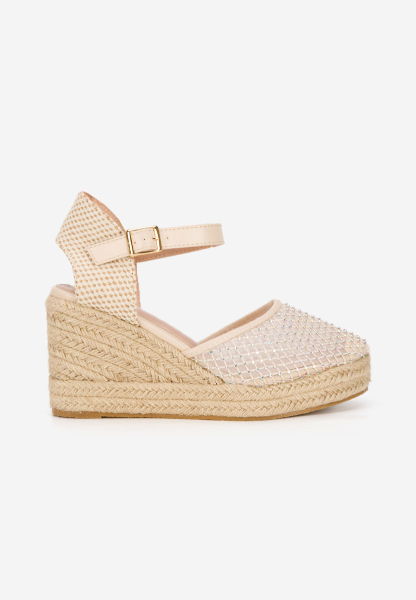 Sandale tip espadrile Racelia bej