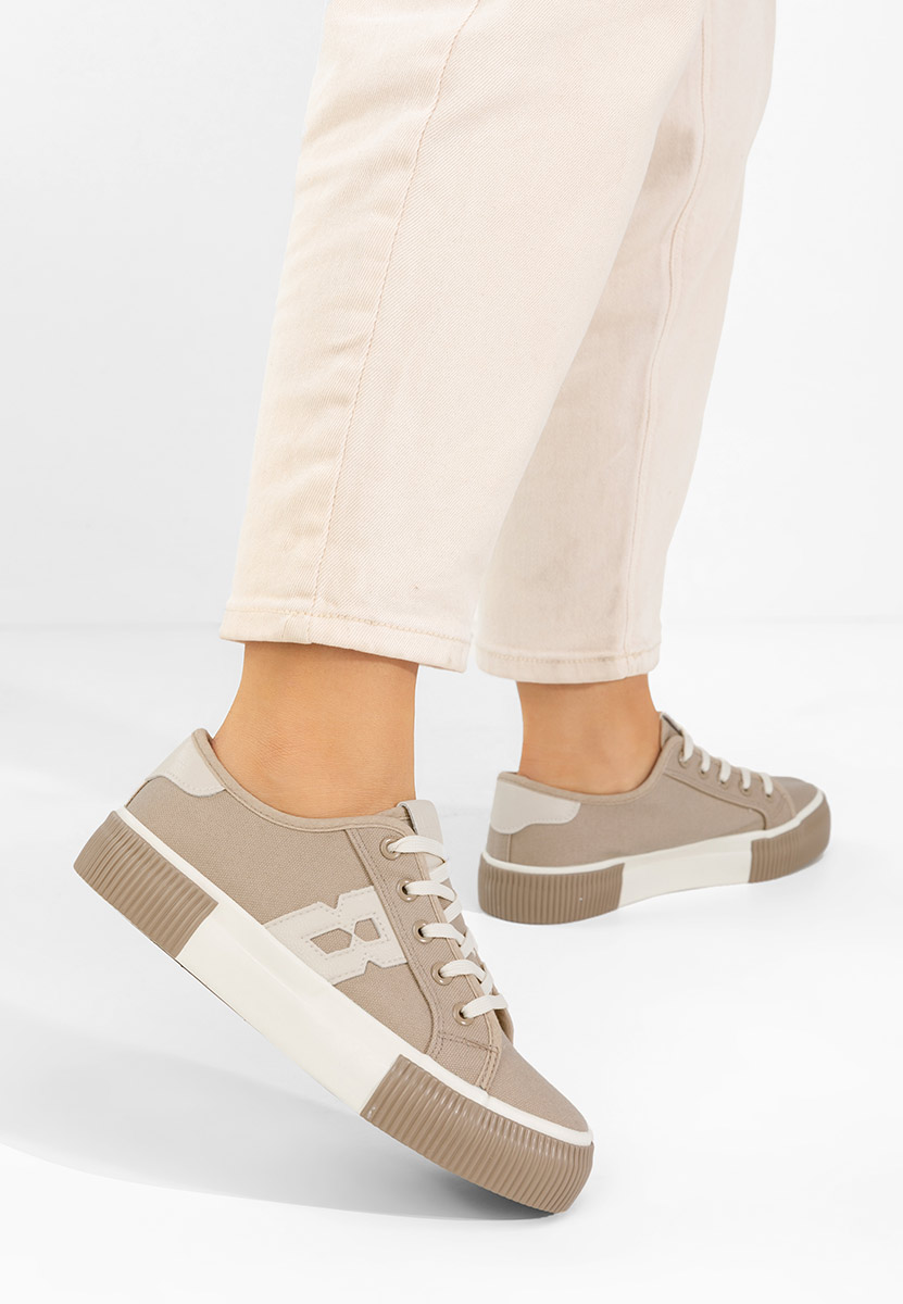Sneakers dama Cleria bej