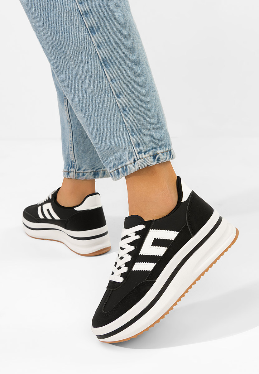 Sneakers cu platformă Jesie negri