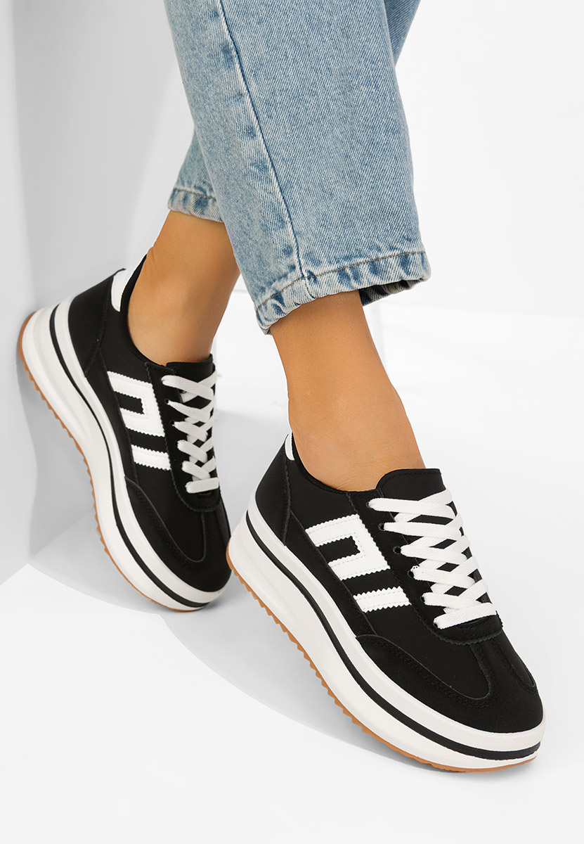 Sneakers cu platformă Jesie negri
