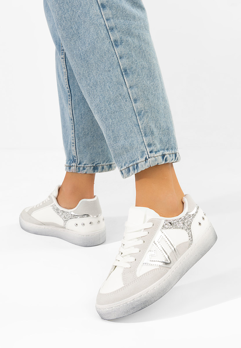 Sneakers dama Jamesha albi