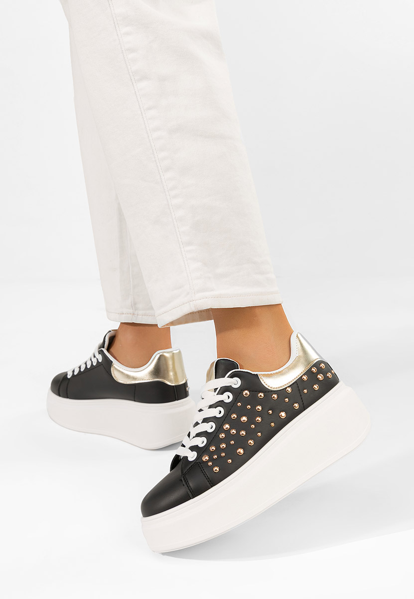 Sneakers cu platformă Lindalia negri