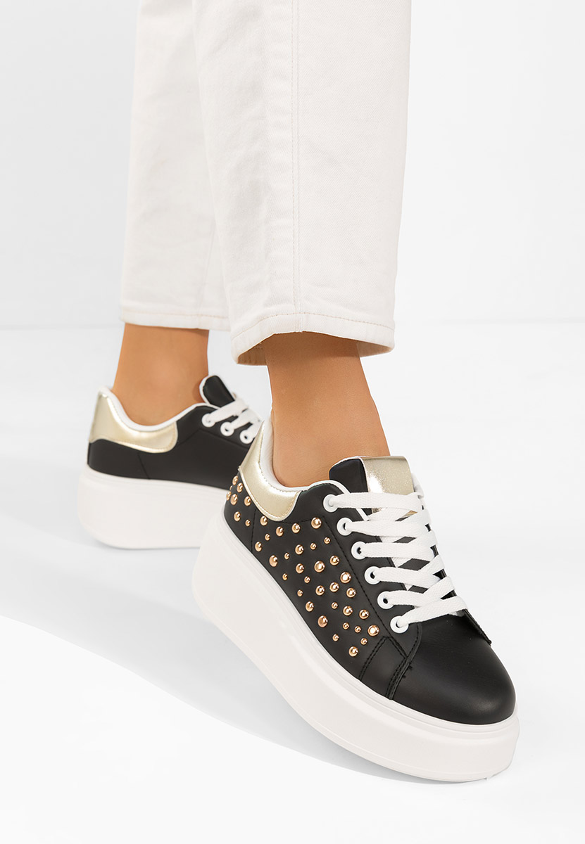 Sneakers cu platformă Lindalia negri