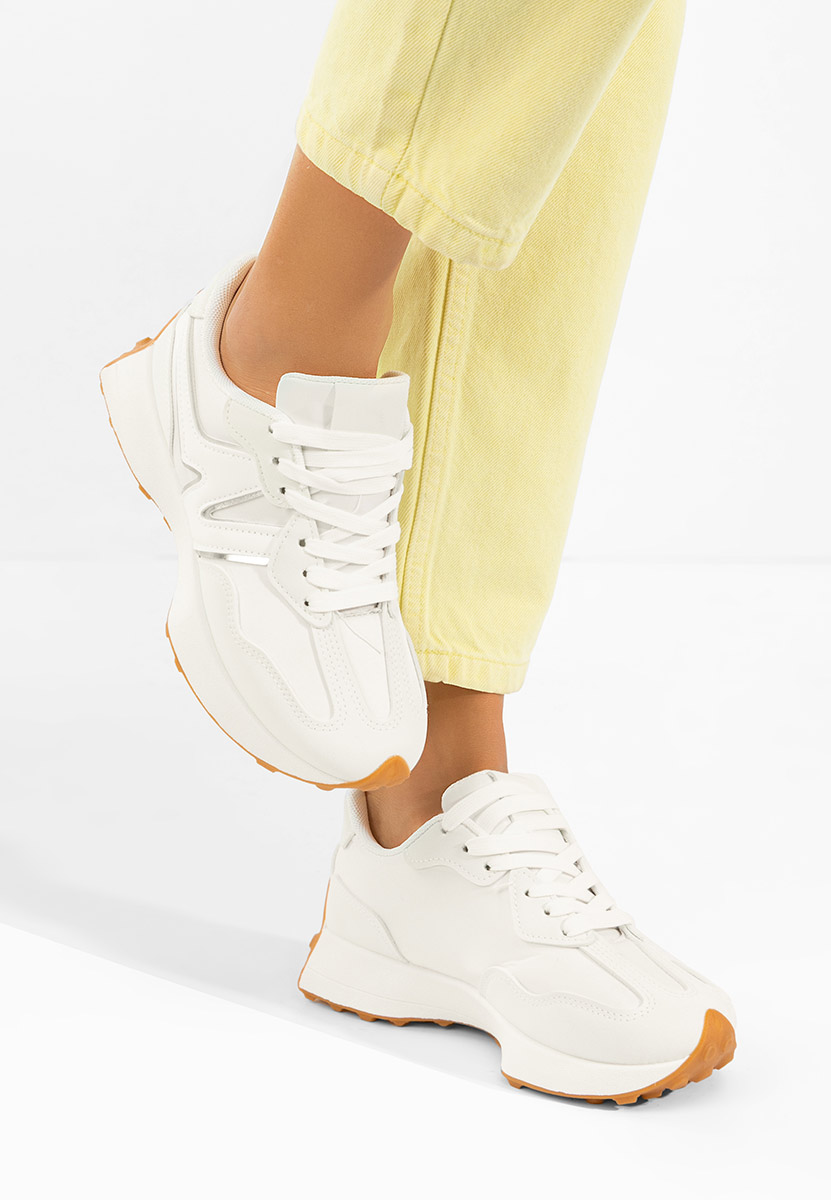 Sneakers dama Aminay albi