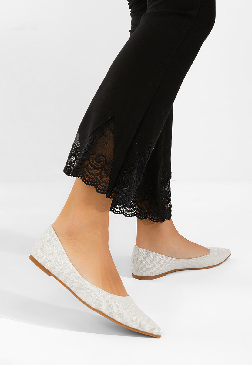 Balerini eleganti Ocsana argintii