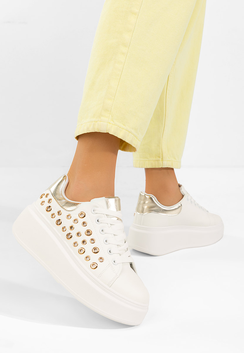 Sneakers cu platformă Anaya V2 albi