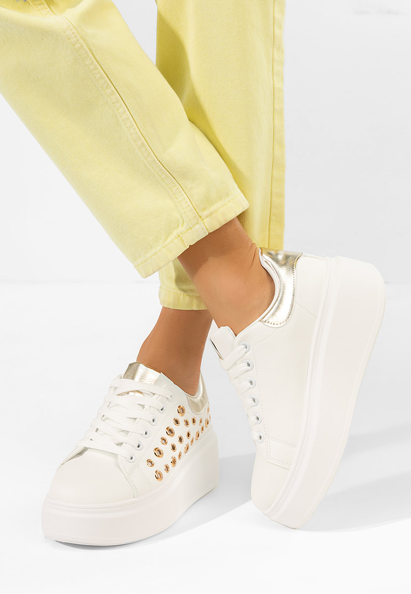 Sneakers cu platformă Anaya V2 albi