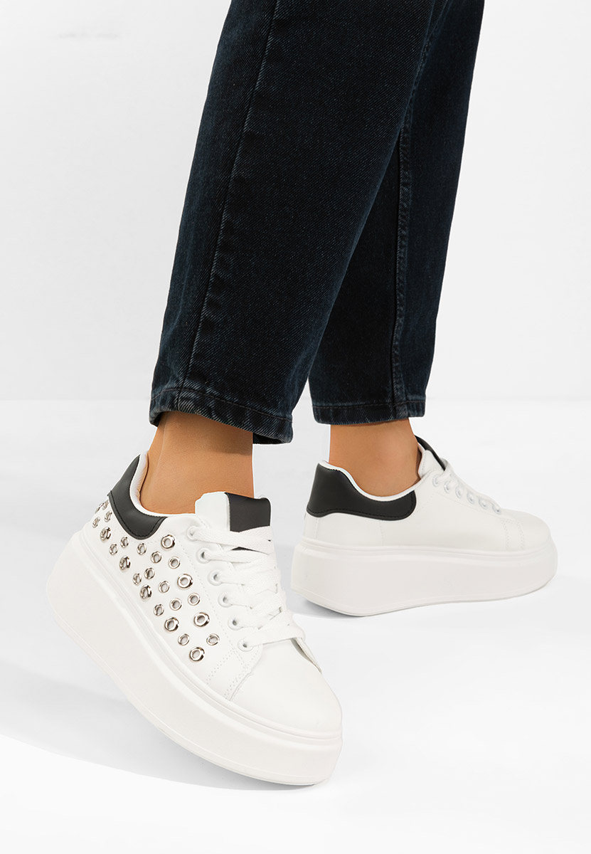 Sneakers cu platformă Anaya V3 albi