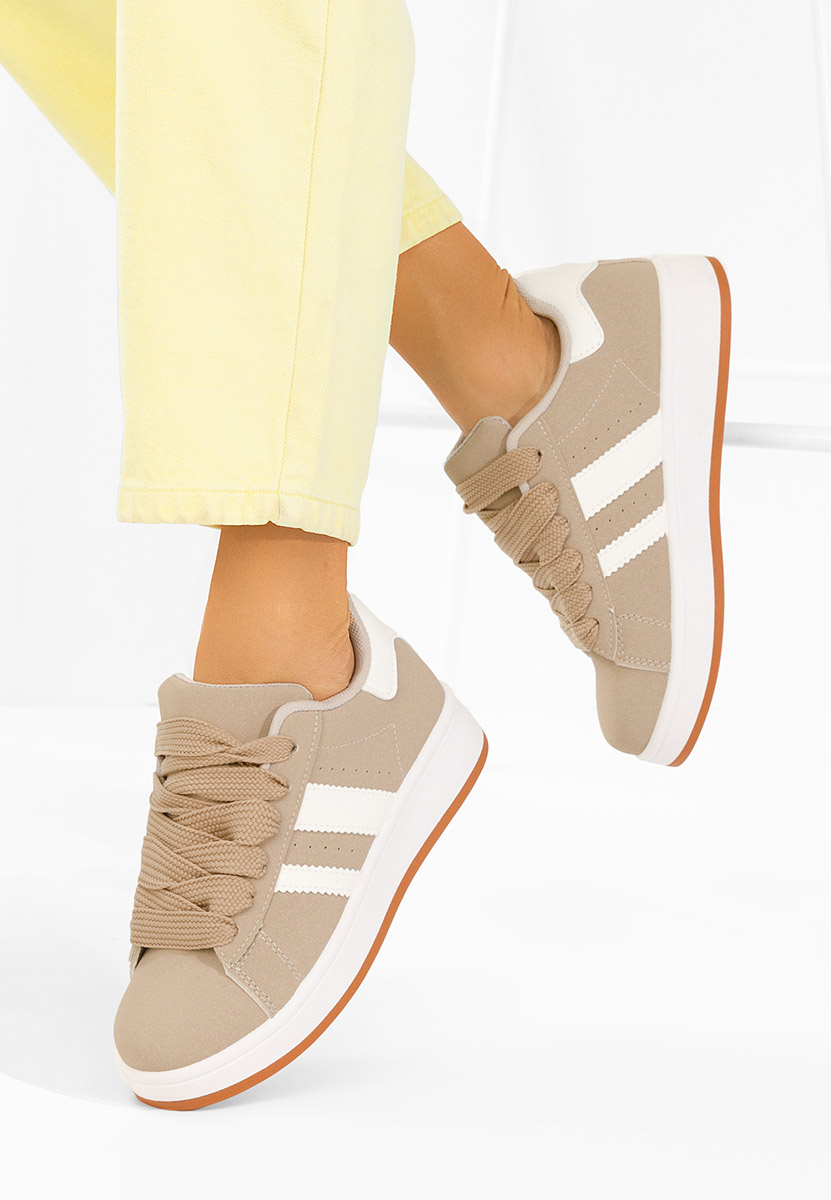 Sneakers dama Antoneta camel