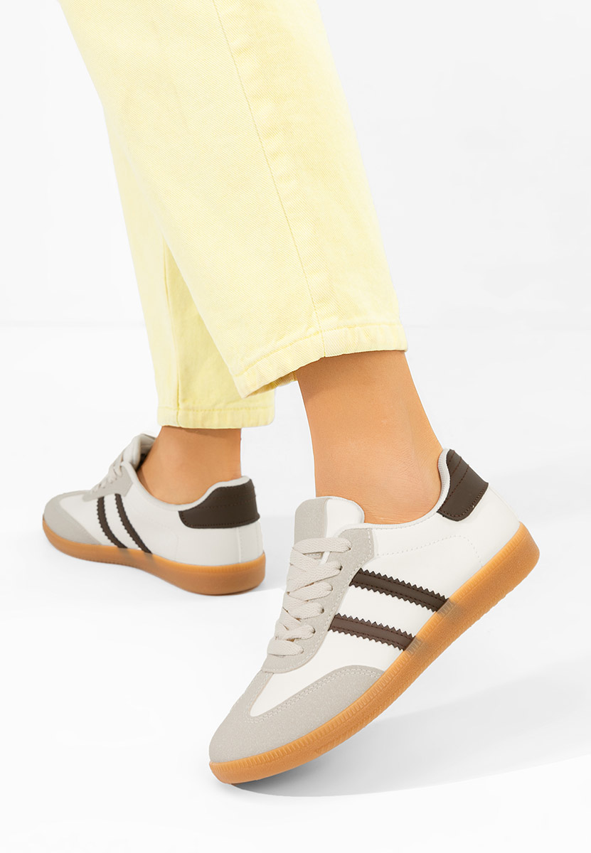 Sneakers dama Irenya albi