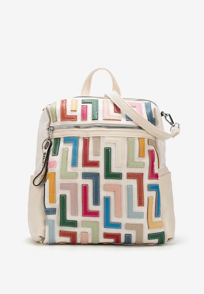 Rucsac dama Silvia Rosa 6129 bej