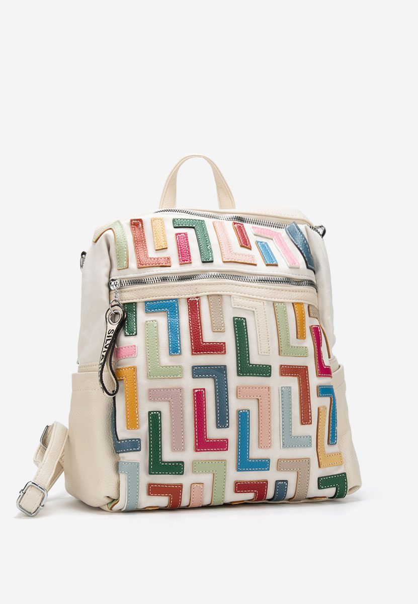 Rucsac dama Silvia Rosa 6129 bej