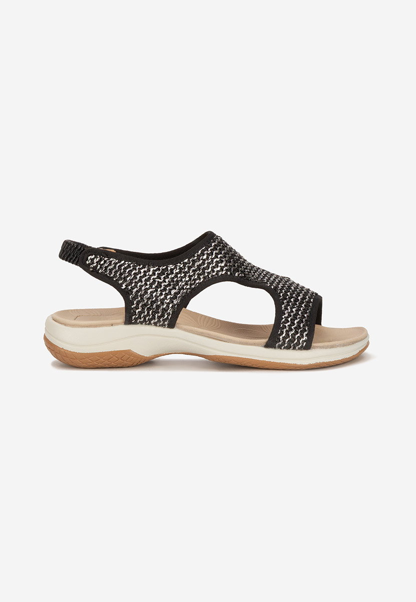 Sandale fara toc Amenia negre
