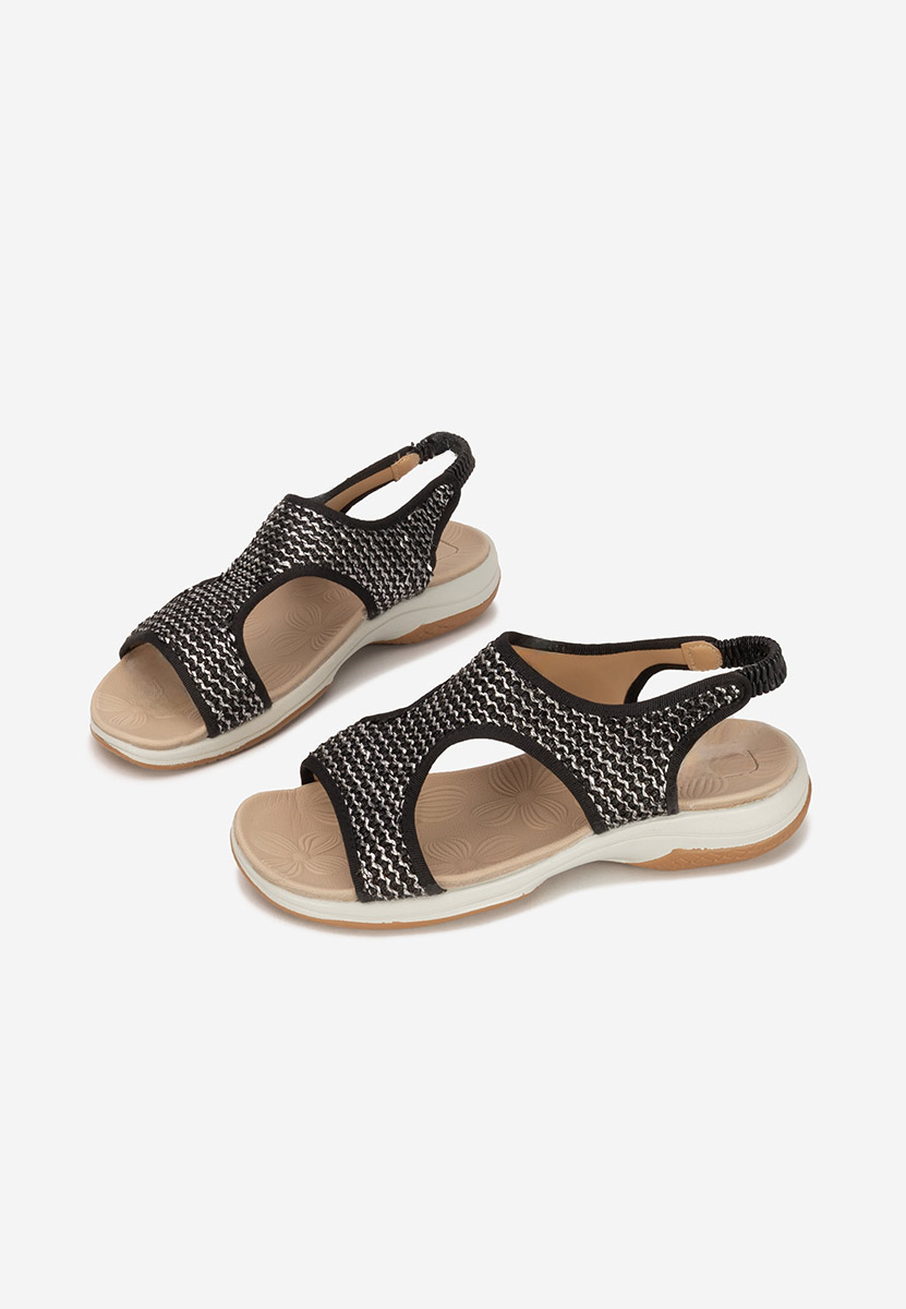 Sandale fara toc Amenia negre