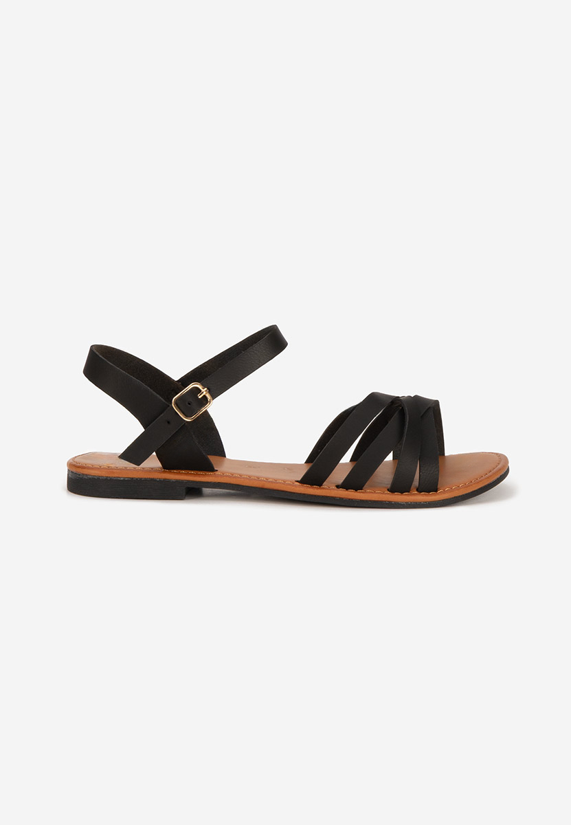 Sandale fara toc Esmaya negre
