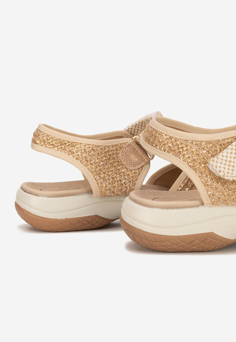 Sandale fara toc Jianina kaki