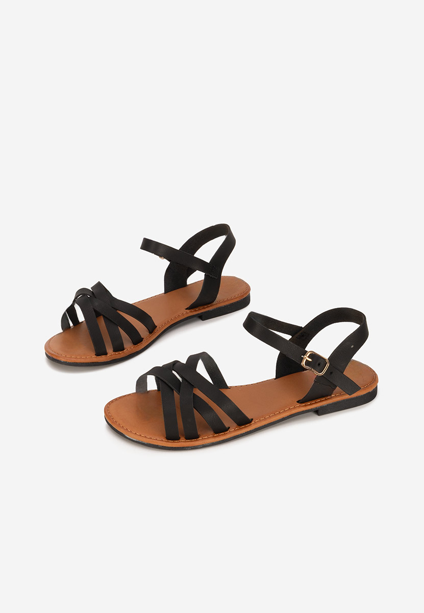 Sandale fara toc Esmaya negre