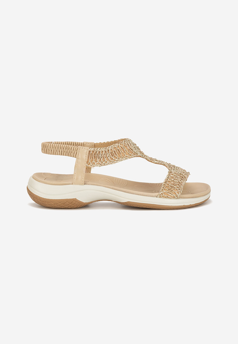 Sandale fara toc Natazia kaki