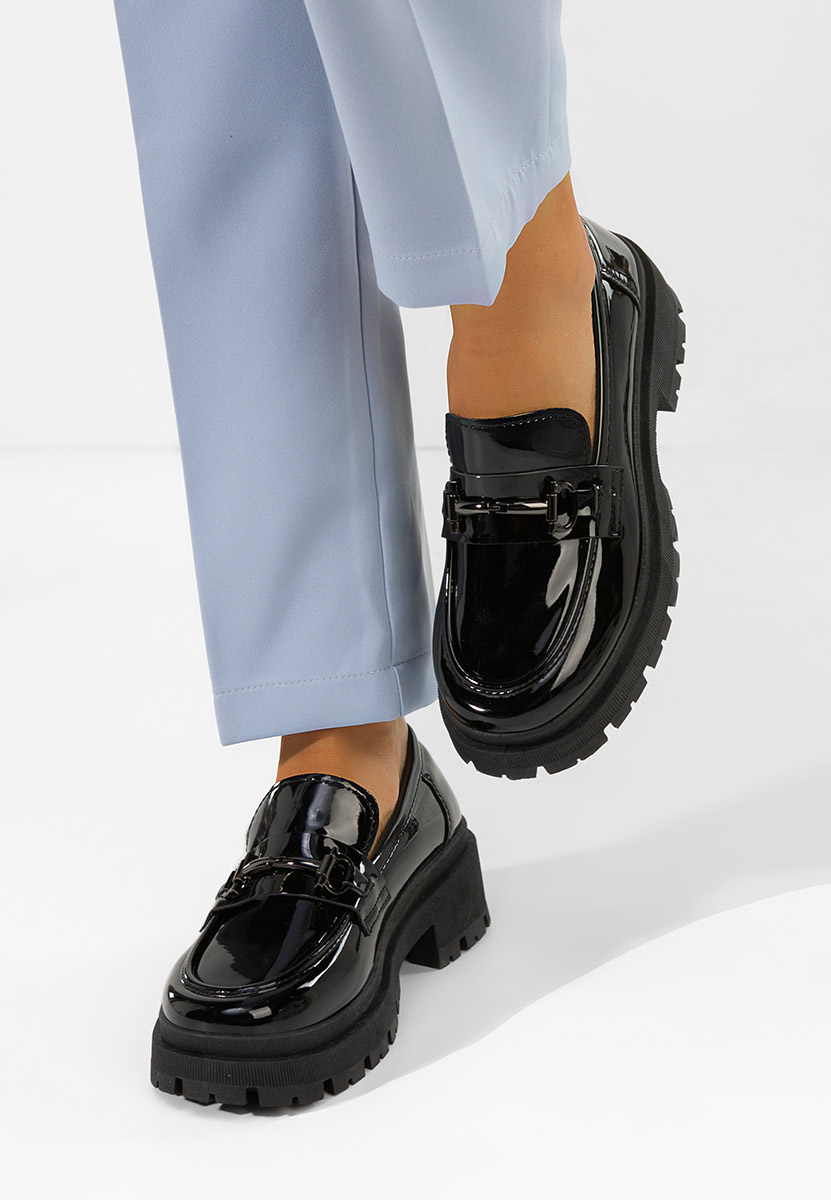 Mocasini dama lacuiti Elvilia negri