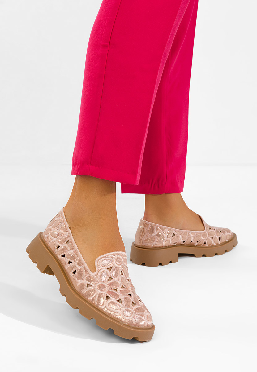 Pantofi casual dama Sorika roz