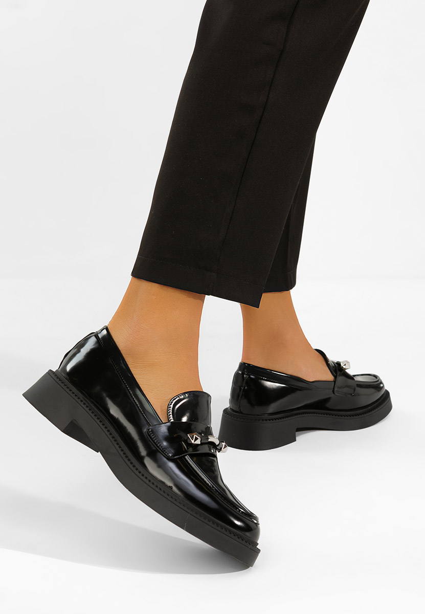 Mocasini dama lacuiti Letissia negri