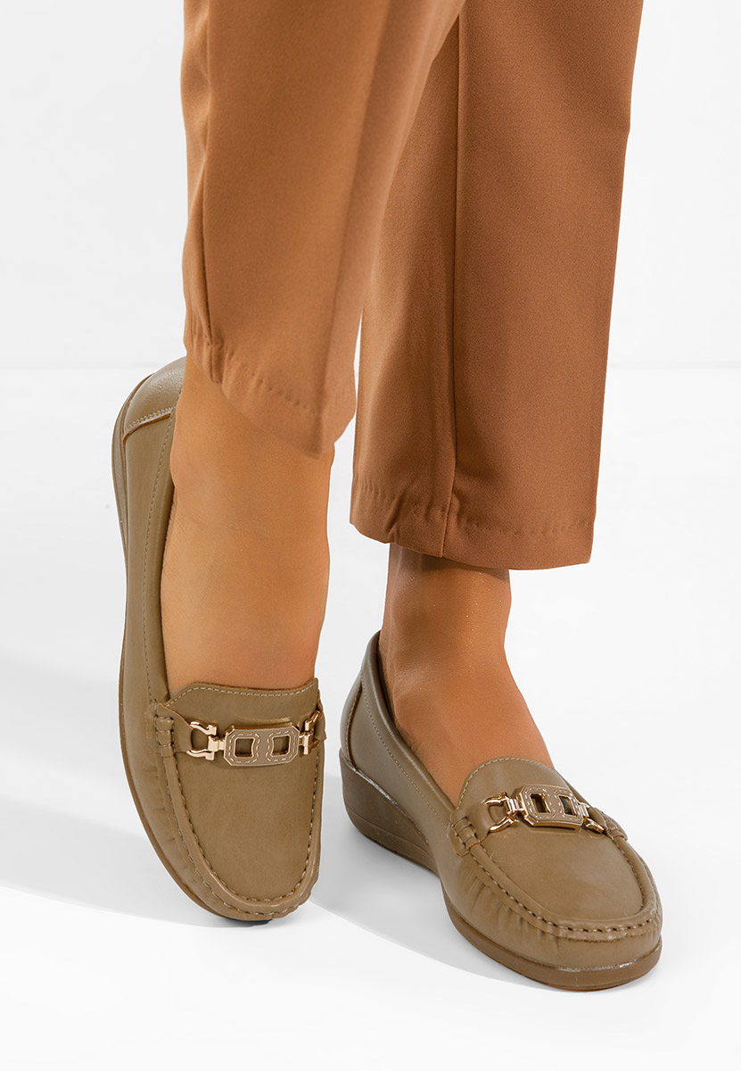 Mocasini dama Varalia kaki