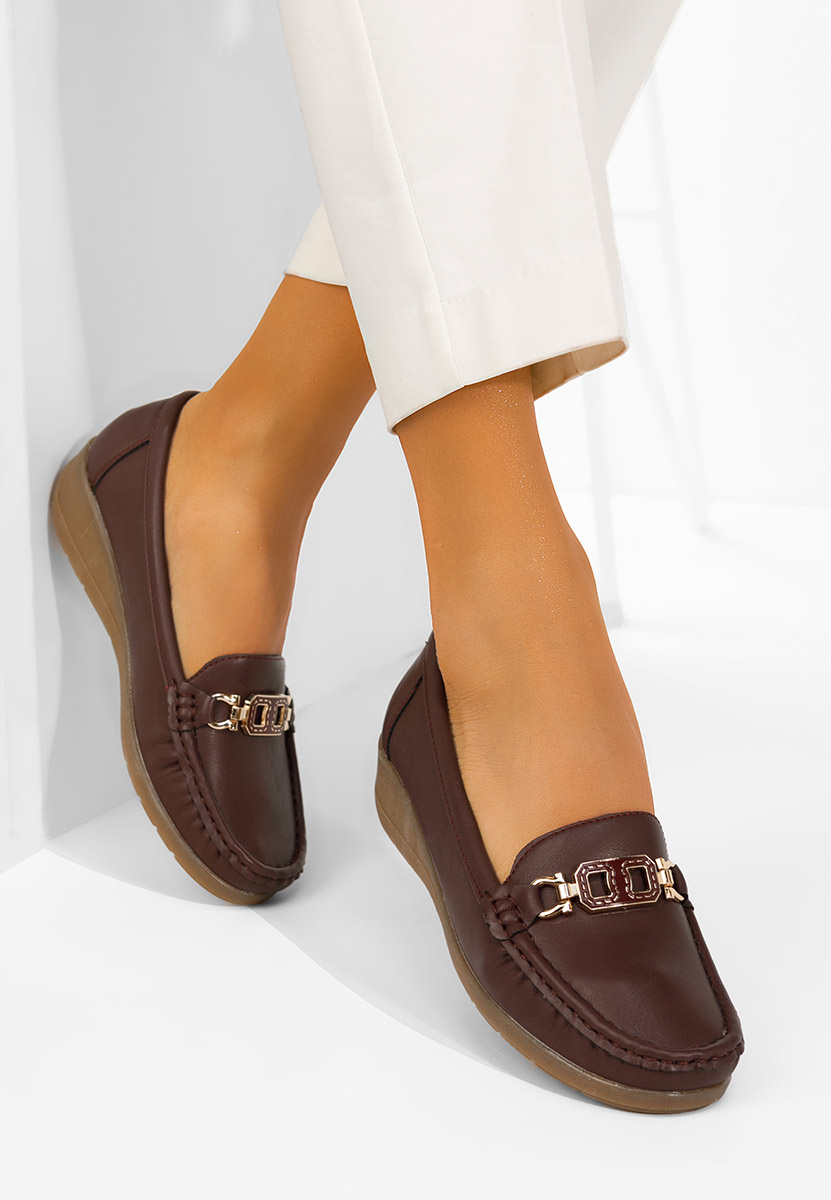 Mocasini dama Varalia grena