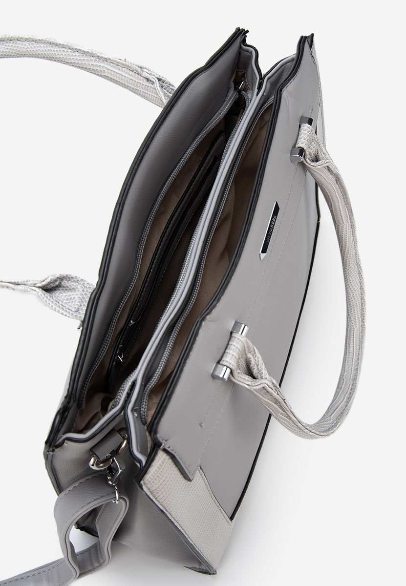 Geanta Office Silvia Rosa 8179 gri