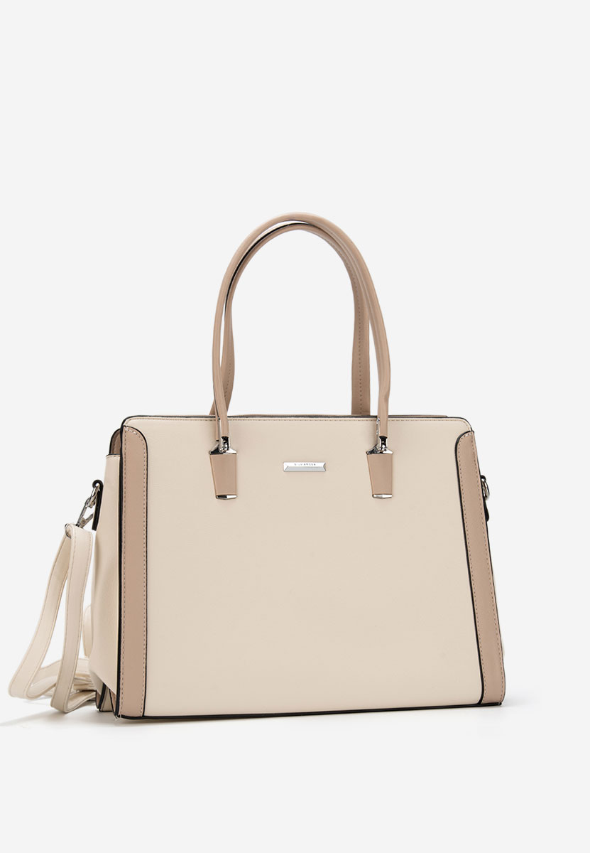 Geanta Office Silvia Rosa 8171 alba