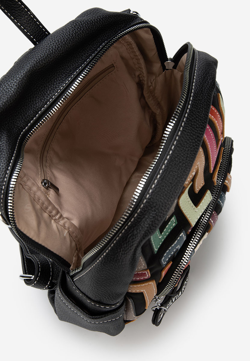 Rucsac dama Silvia Rosa 6128 negru