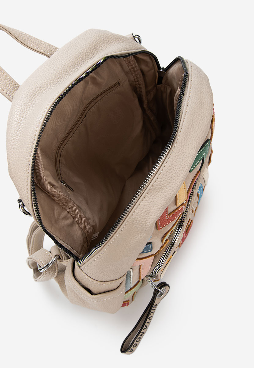 Rucsac dama Silvia Rosa 6128 gri