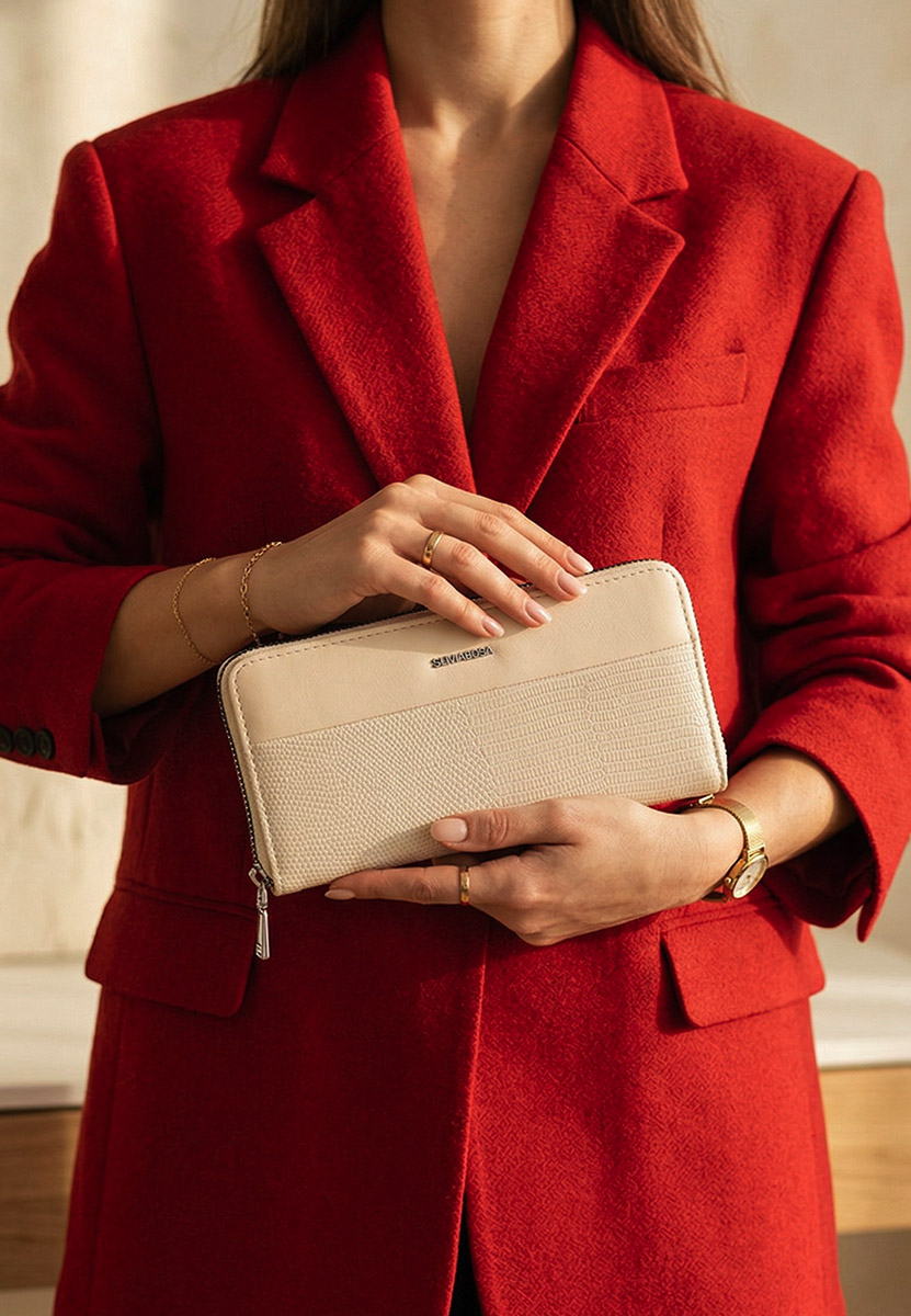 Portofel dama Silvia Rosa 3044 bej