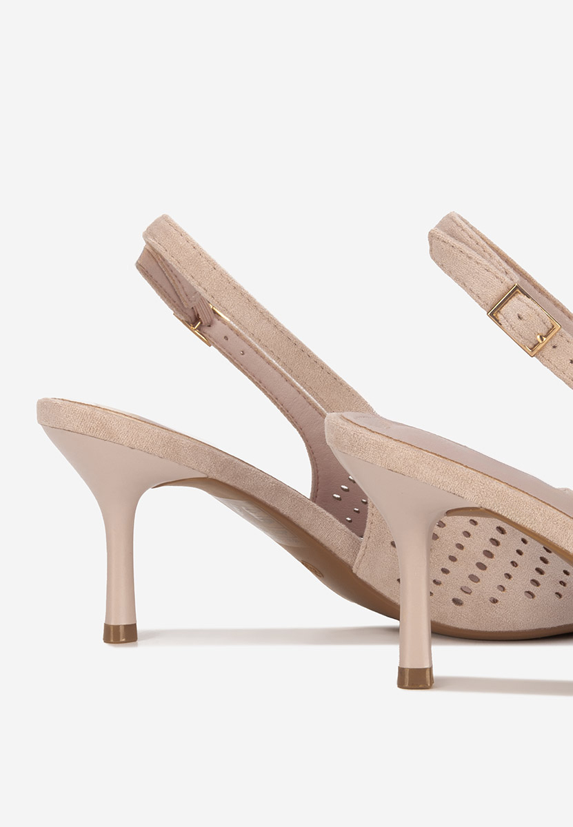 Pantofi slingback Osyana roz