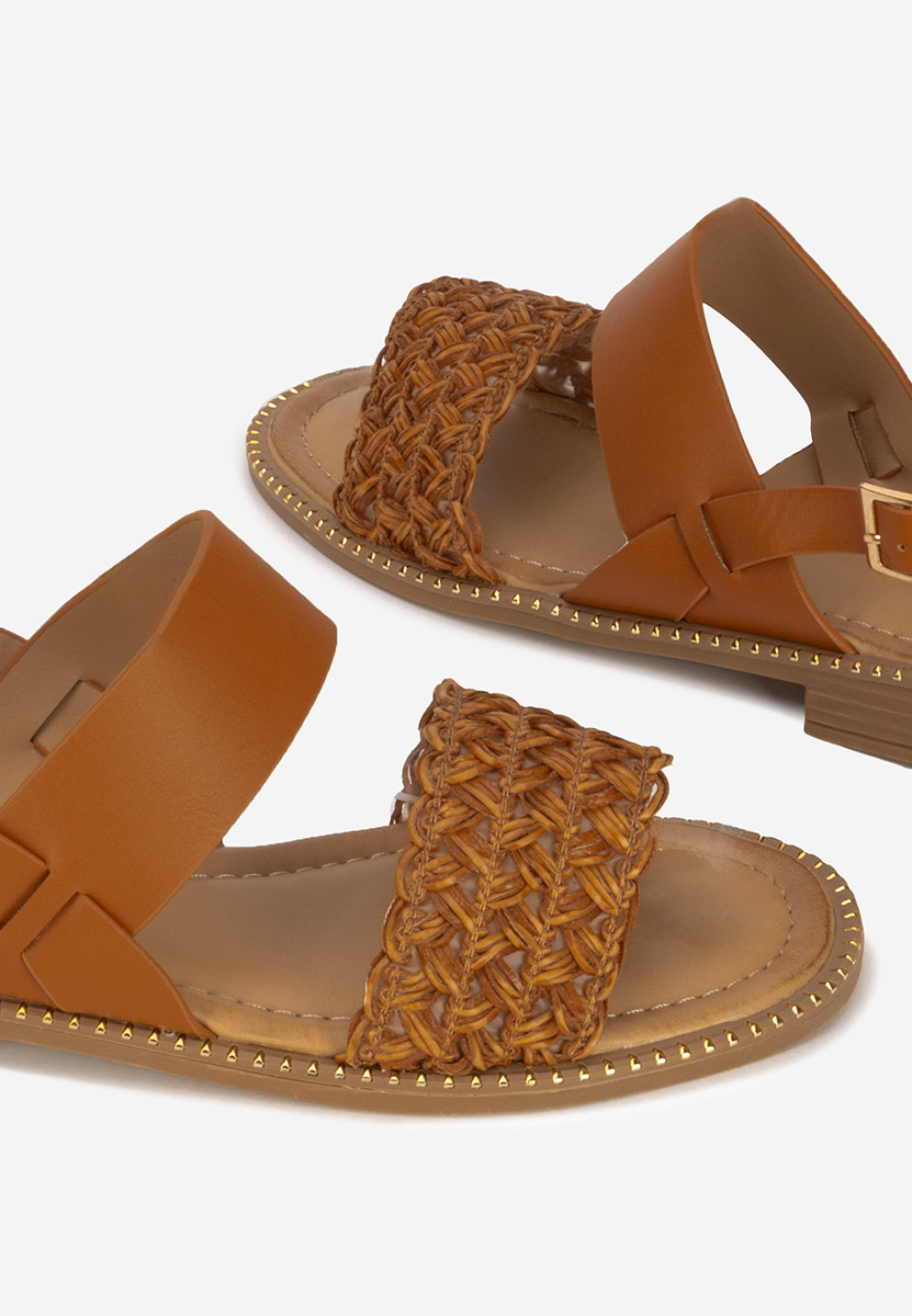 Sandale fara toc Axia camel