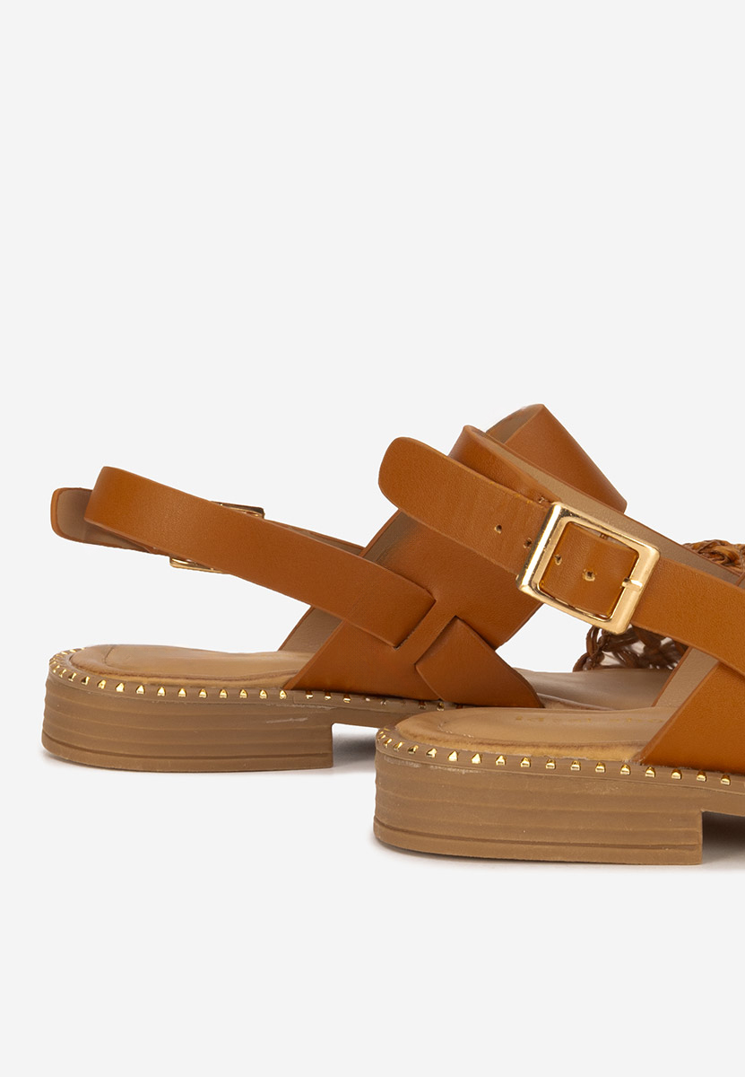 Sandale fara toc Axia camel