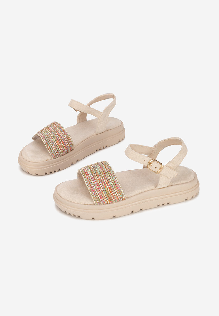 Sandale cu platformă Donetia multicolore
