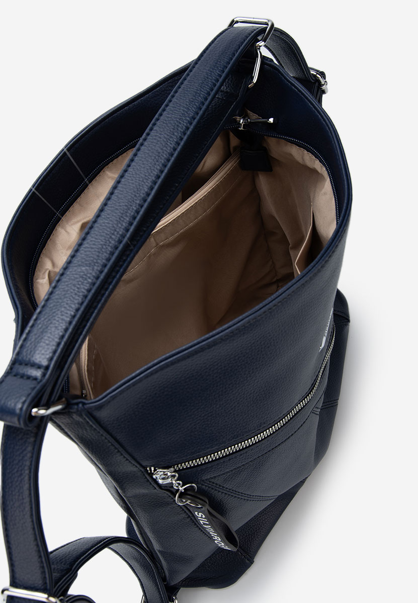 Geanta de mana Silvia Rosa 25079H navy