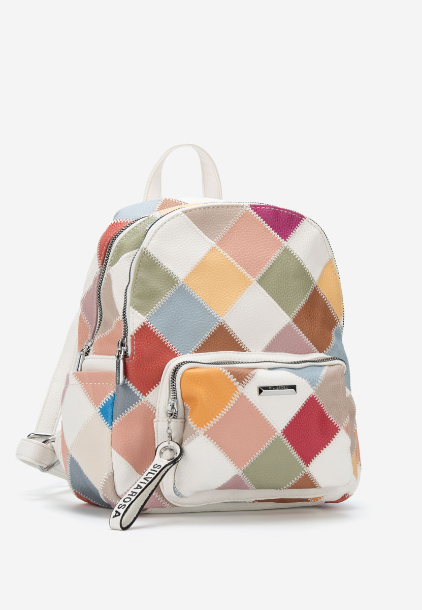 Rucsac dama Silvia Rosa 6099 alb