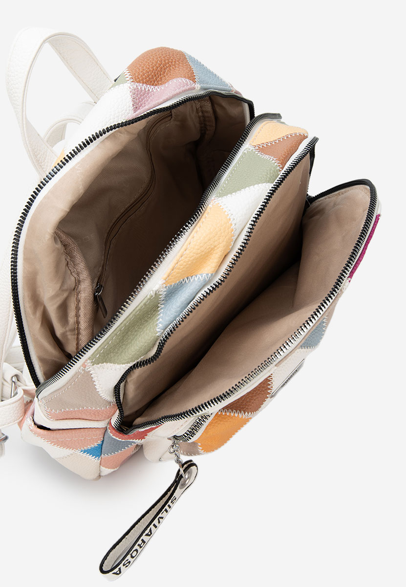 Rucsac dama Silvia Rosa 6099 alb