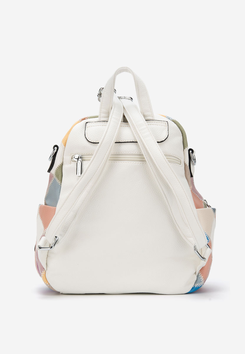 Rucsac dama Silvia Rosa 6100 alb