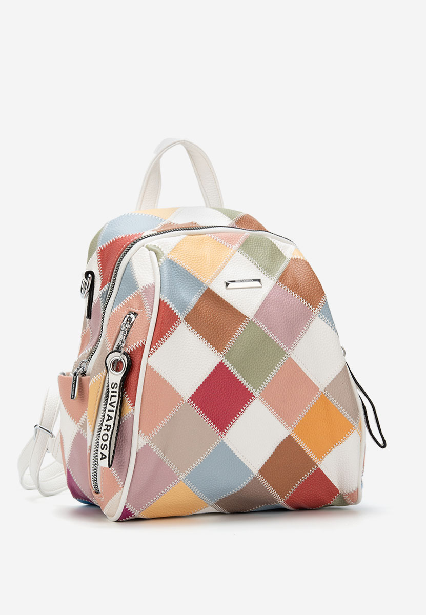 Rucsac dama Silvia Rosa 6100 alb