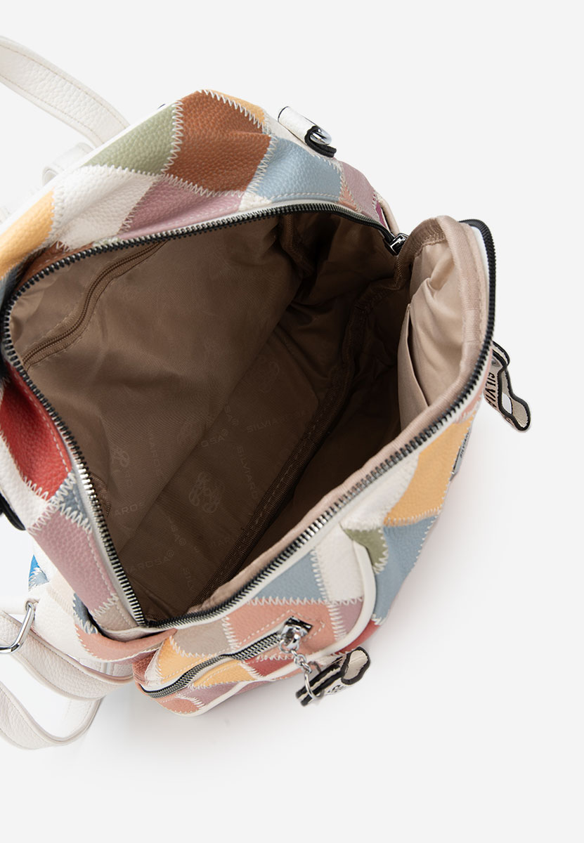 Rucsac dama Silvia Rosa 6100 alb