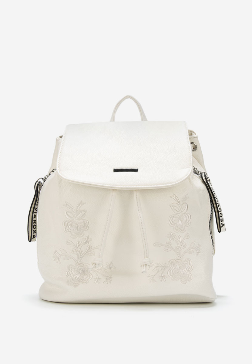 Rucsac dama Silvia Rosa 5700 alb