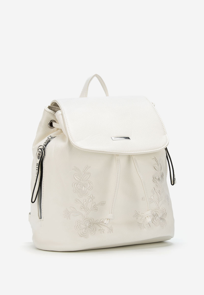 Rucsac dama Silvia Rosa 5700 alb